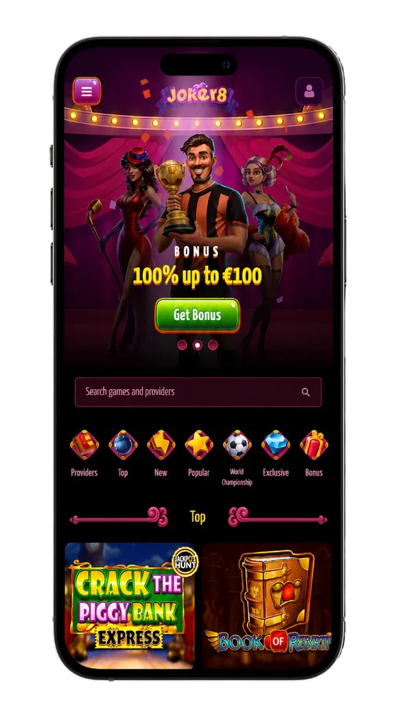 Joker8 application