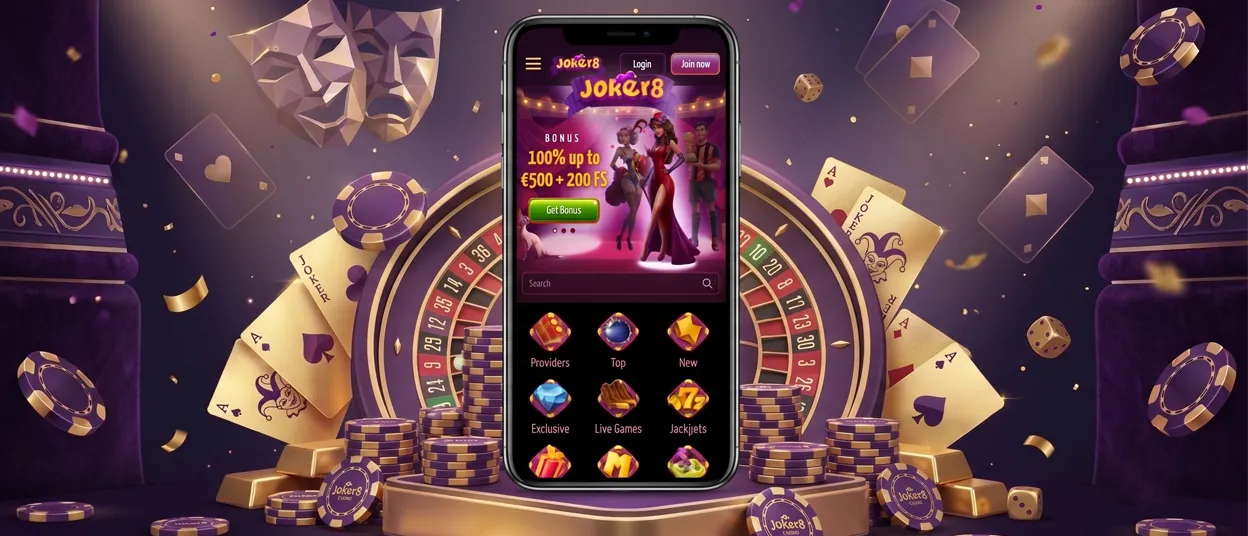Joker8 casino app ioS