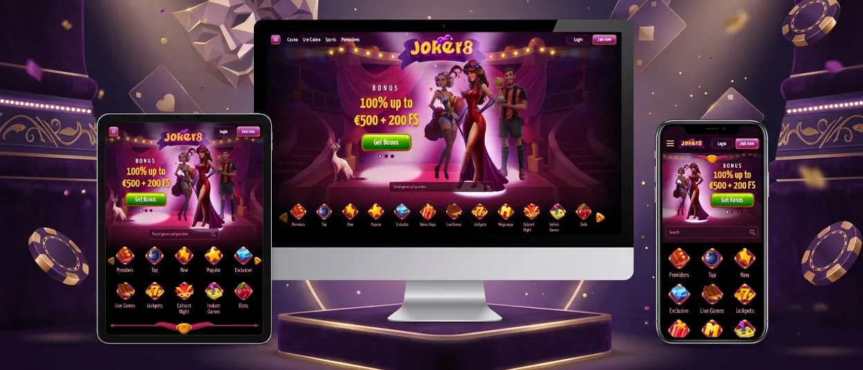 joker8 casino adaptive